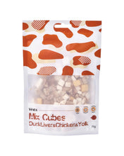 Load image into Gallery viewer, Freeze Dried Mixed Cubes - Chicken, Duck Liver & Egg Yolk