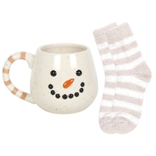 Load image into Gallery viewer, Snowman Mug &amp; Socks Set
