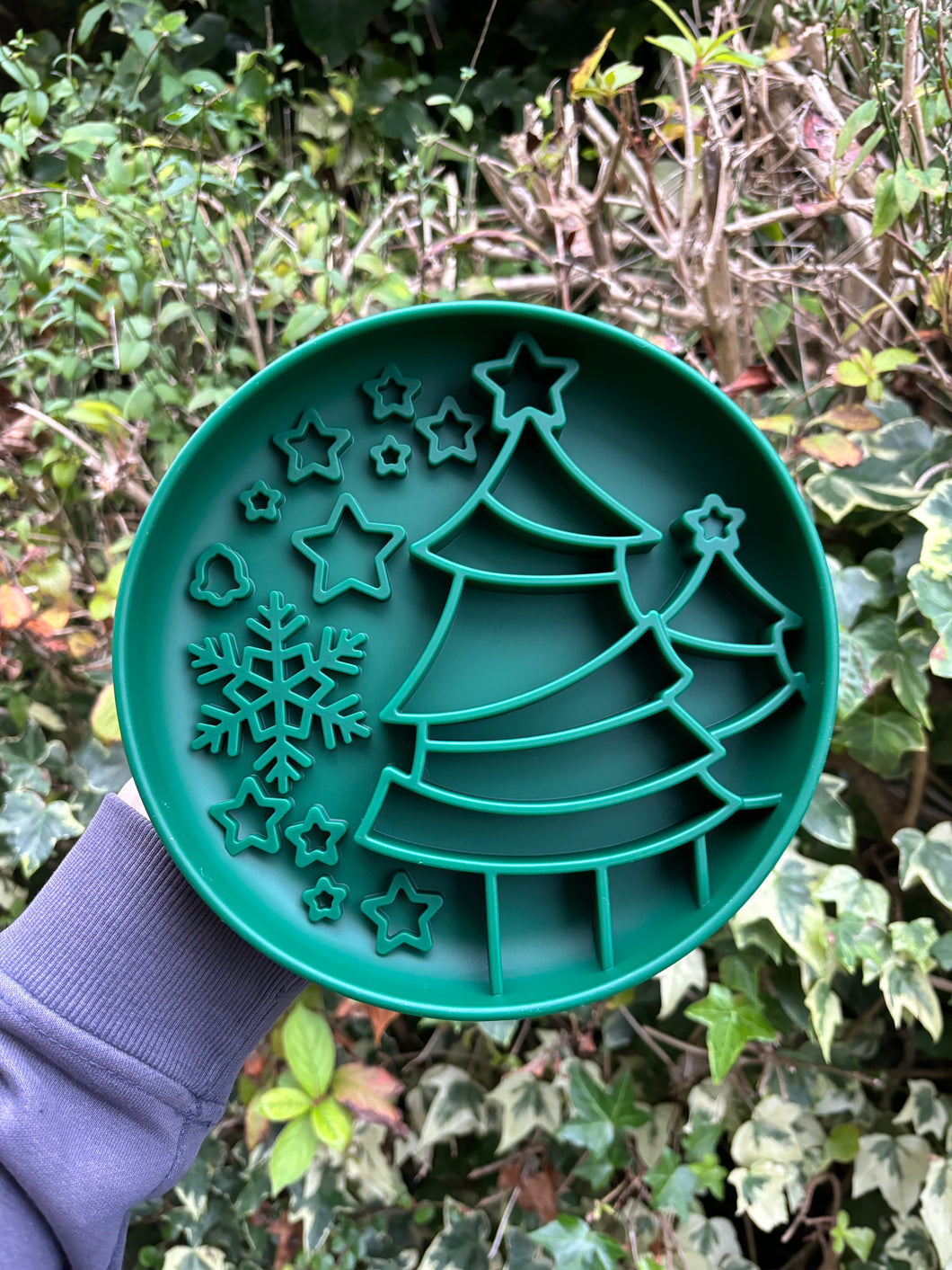 Christmas Dog Enrichment Bowl