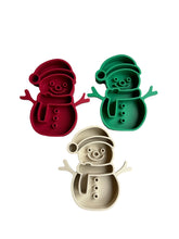 Load image into Gallery viewer, 2 in 1 Snowman Slow Feeder &amp; Lick Mat
