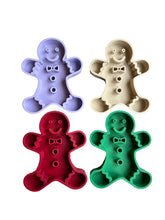 Load image into Gallery viewer, 2 in 1 Gingerbread Man Slow Feeder &amp; Lick Mat
