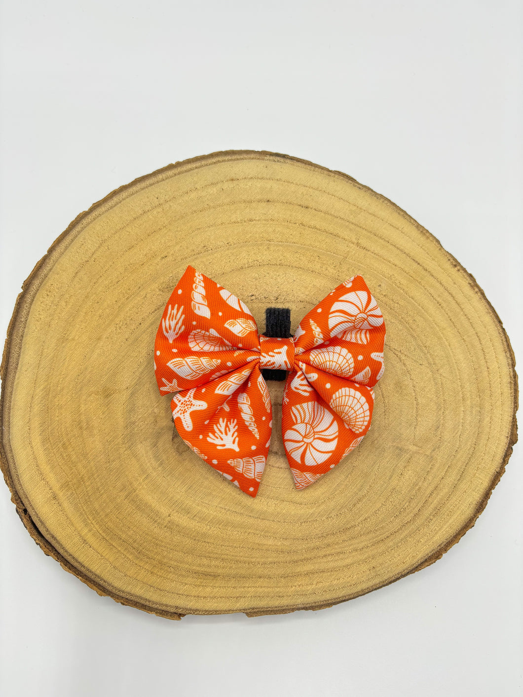 Tangerine Tides Sailor Bow