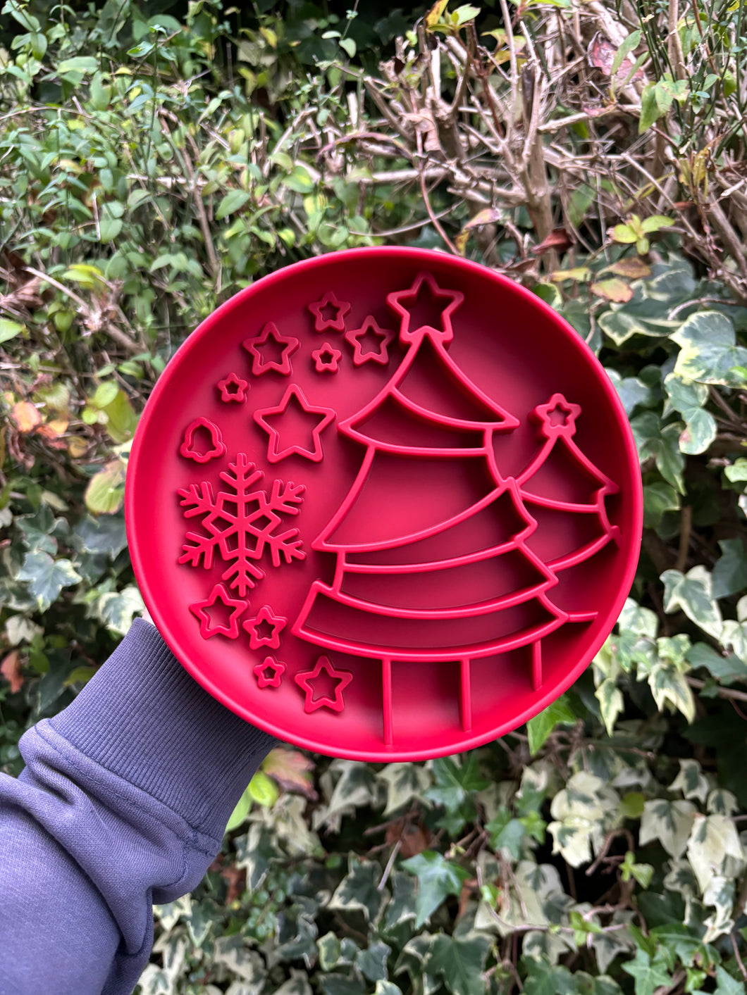 Christmas Dog Enrichment Bowl